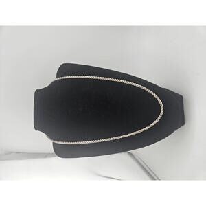 22in Silver Tone 3.2mm Rope Chain Necklace